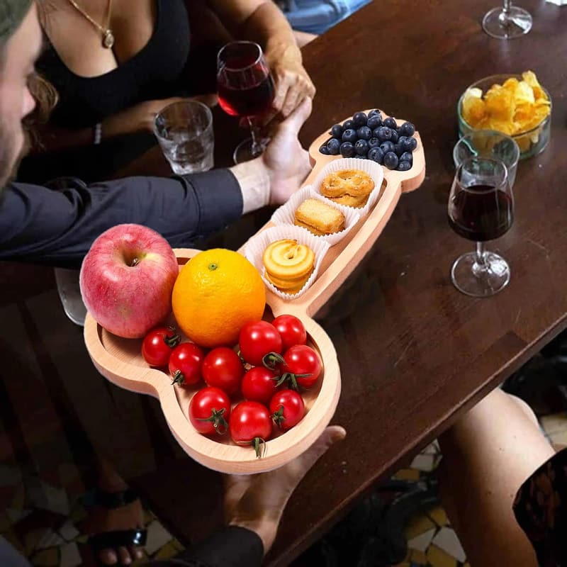 Funny Solid Wood Charcuterie Board - Perfect for Gag Gifts
