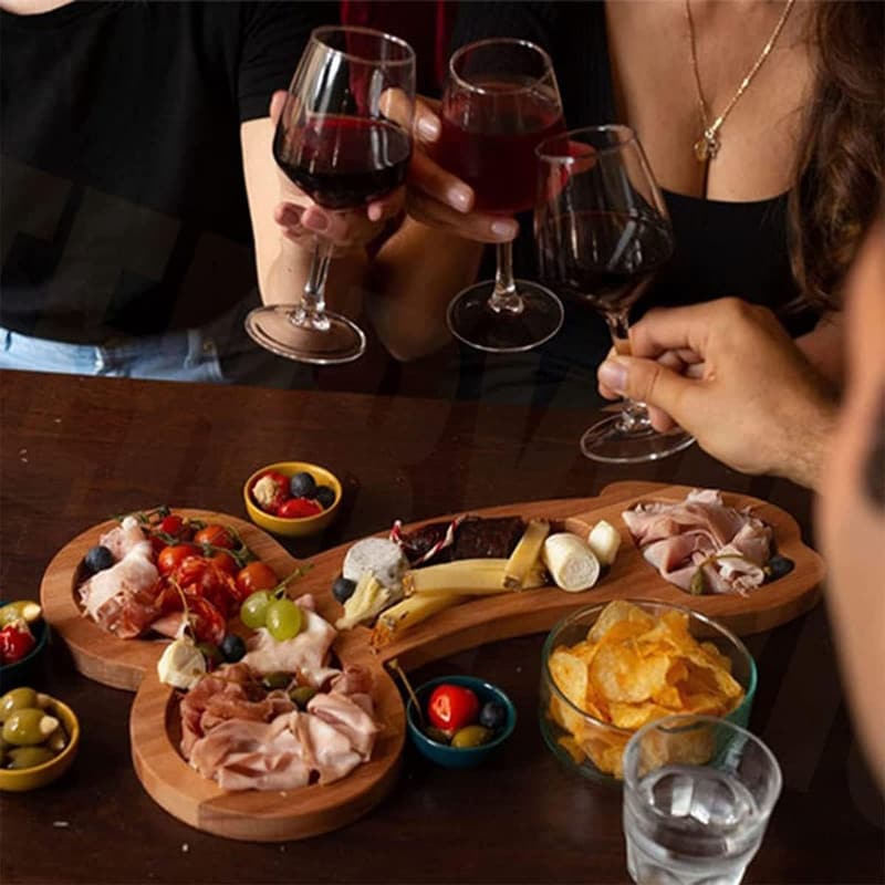 Funny Solid Wood Charcuterie Board - Perfect for Gag Gifts
