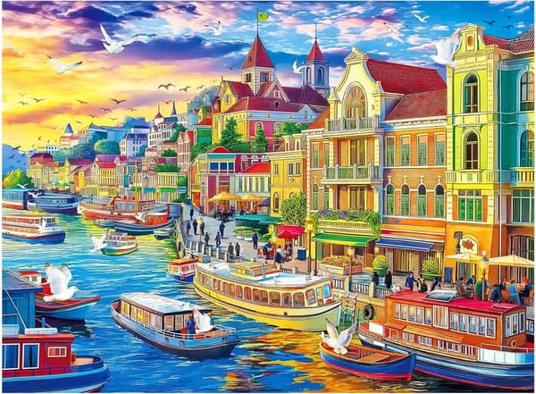 Christmas 500-Piece Jigsaw Puzzle for Adults & Kids