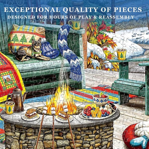 Christmas 1000-Piece Jigsaw Puzzle Gift for Mom & Women