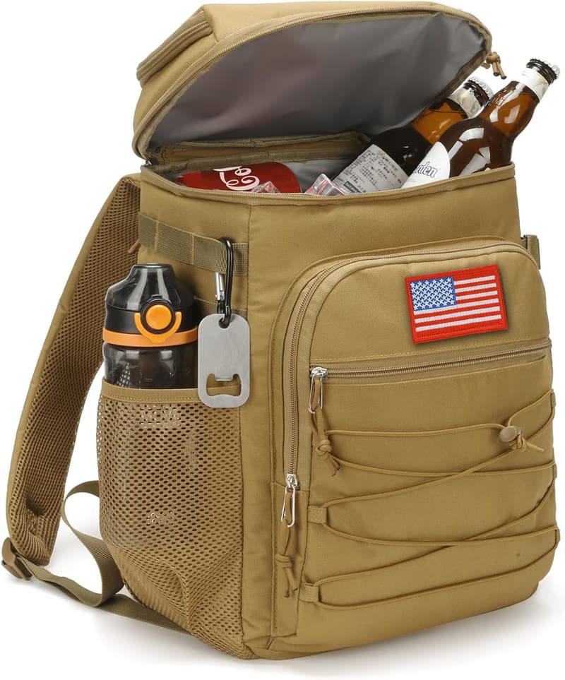 Insulated 25L Tactical Cooler Backpack for Work & Adventures