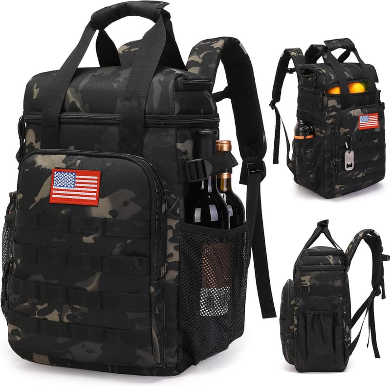 Insulated Waterproof Tactical Backpack Cooler for Men
