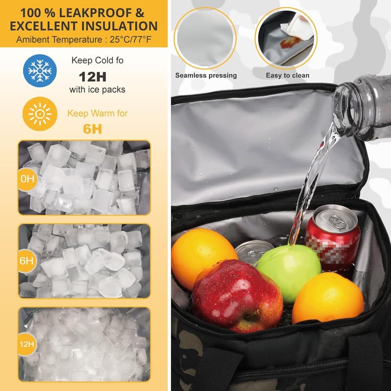 Insulated Waterproof Tactical Backpack Cooler for Men