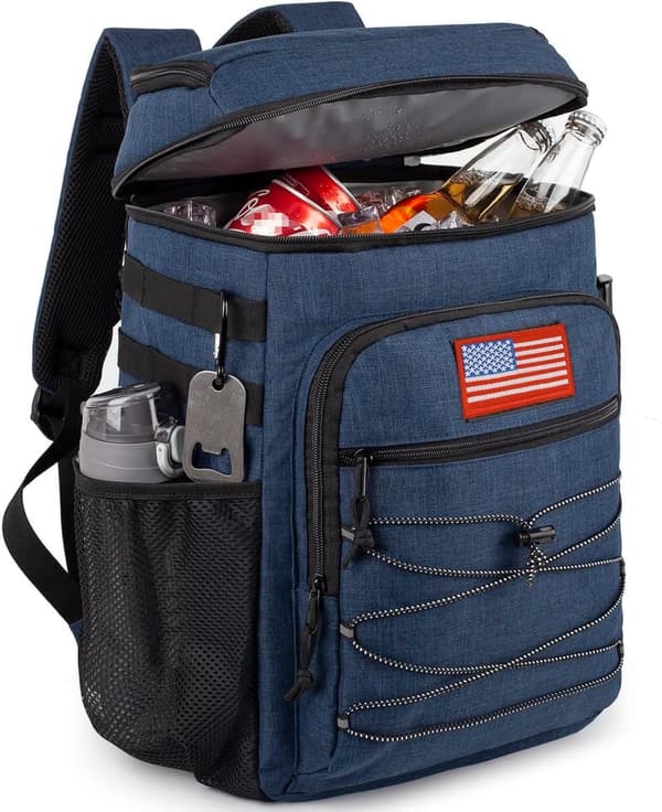Insulated Tactical Backpack Cooler, 25L for Hiking & Camping