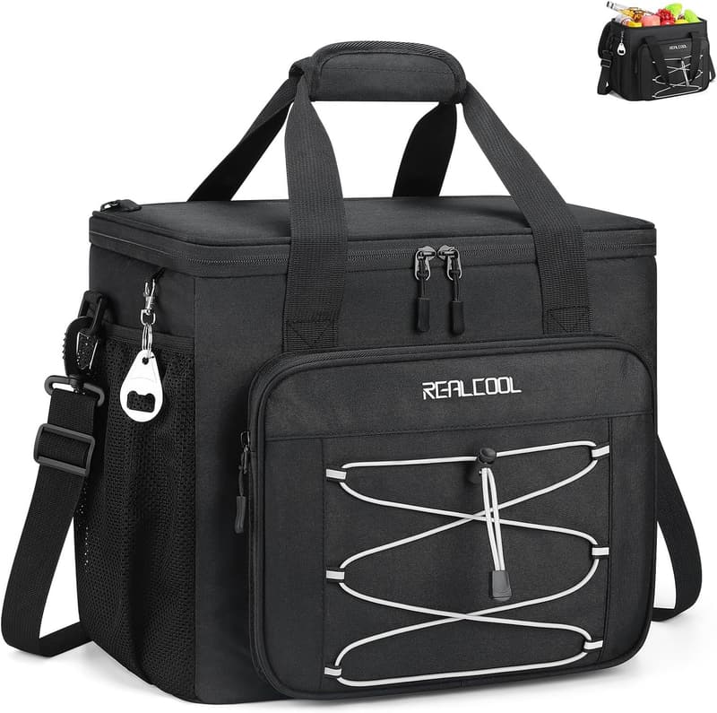 Collapsible Insulated Soft Cooler Bag for Picnic & Travel