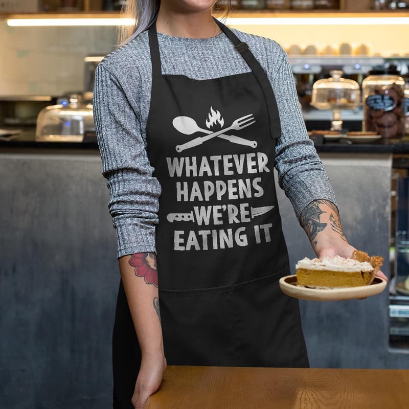 Funny Men's Apron with Pockets - Perfect Birthday Gift