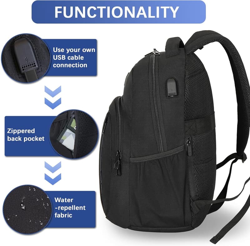 Water-Resistant 15.6
