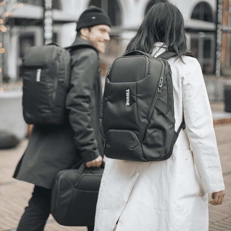 Thule Accent Laptop Backpack - Hardshell, Quick Access, Eco-Friendly