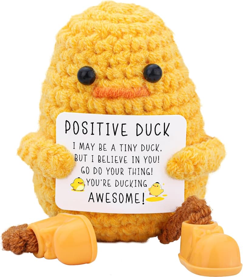 Graduation Gift: Handmade Support Duck for Friends & Colleagues