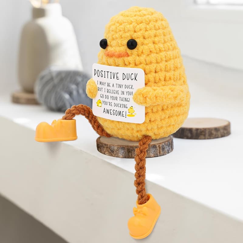 Graduation Gift: Handmade Support Duck for Friends & Colleagues