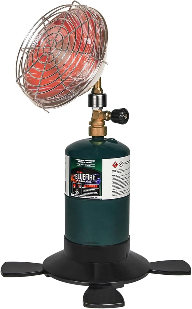 Portable 6200BTU Propane Heater for Camping and Outdoor Use
