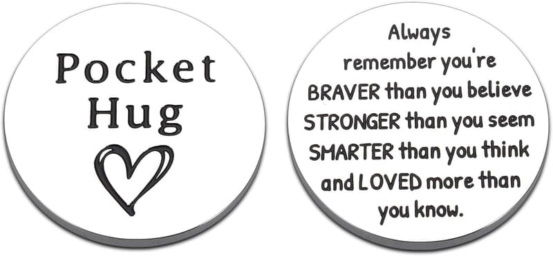 Graduation Gifts: Pocket Hug Tokens for Him & Her
