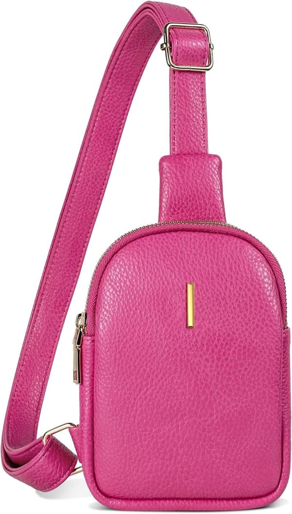 Personalized Sling Purse for Teen Girls - Initial Letter, Waterproof