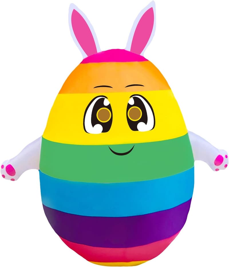 Easter Inflatable Bunny Costume for Adults