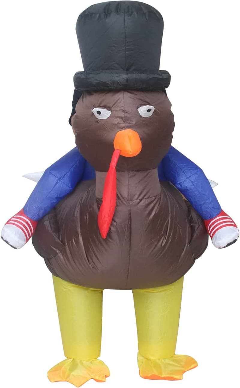 Funny Inflatable Turkey Costume for Adult Halloween