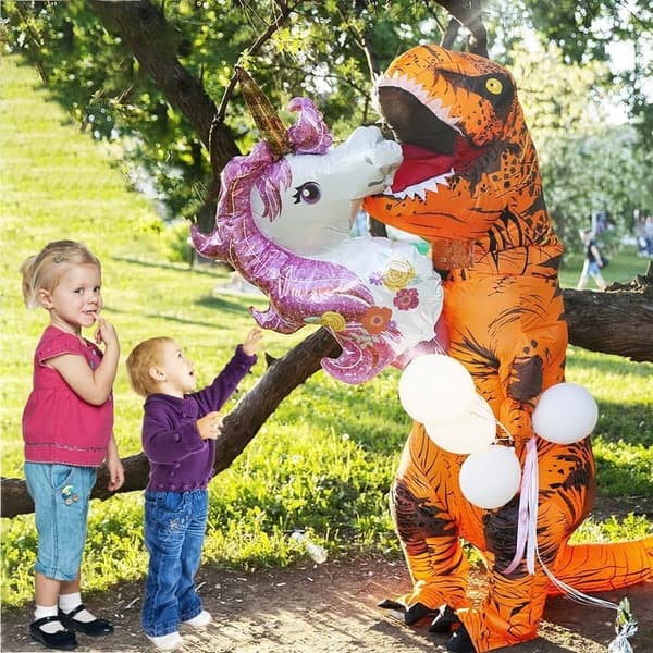 Adult Inflatable T-Rex Costume for Halloween Parties