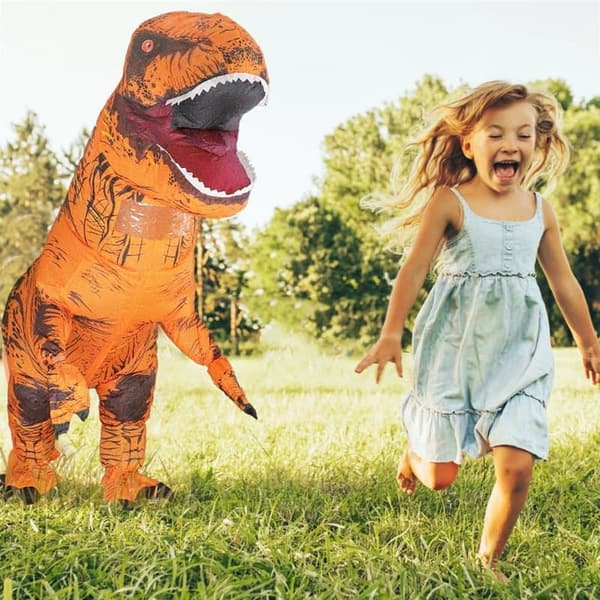 Adult Inflatable T-Rex Costume for Halloween Parties