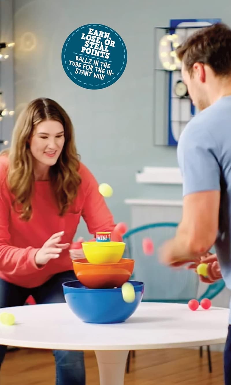 Fast-Paced Pong Ball Trick Shots Game for Adults & Families