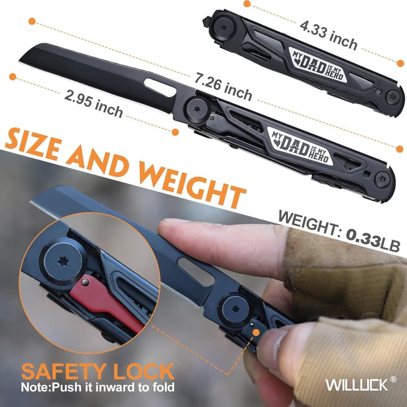 Father's Day Multitool Knife Gift for Dad