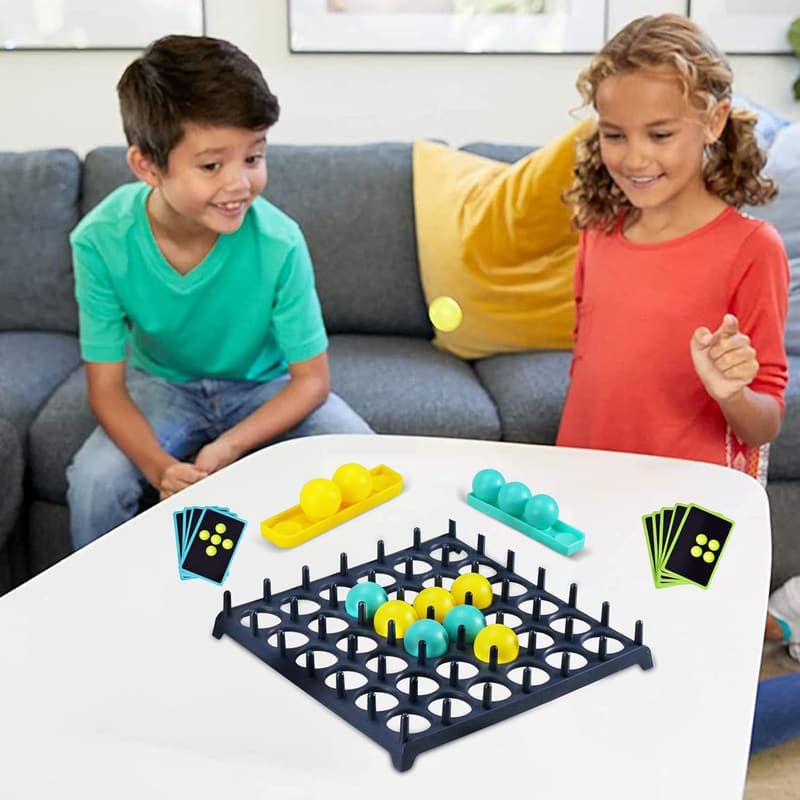 Creative Bounce Ball Game - Fun Tabletop Toy for 3+ Kids