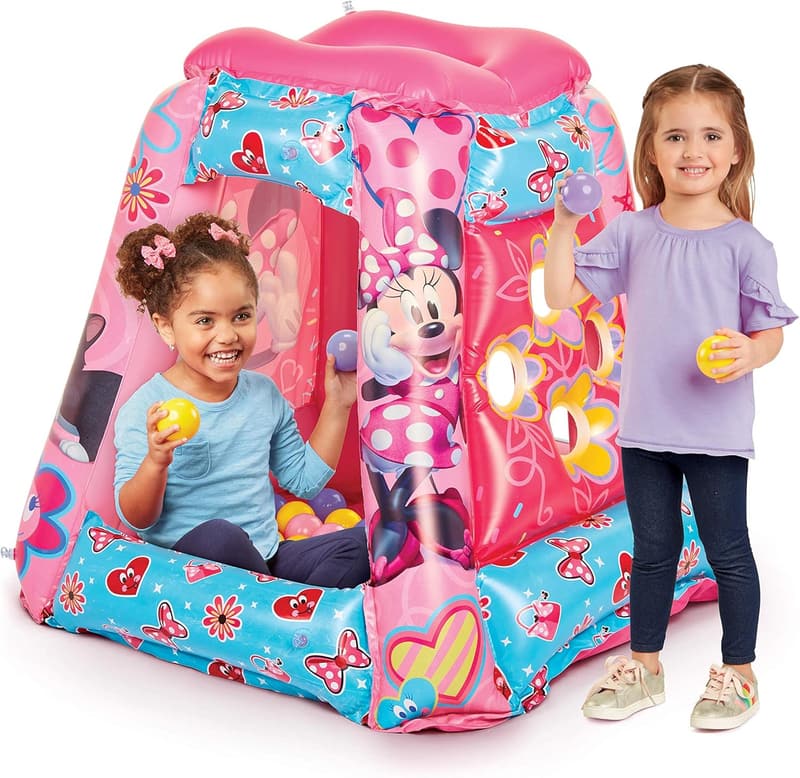 Toddler Jungle Gym Inflatable Playhouse with 20 Balls
