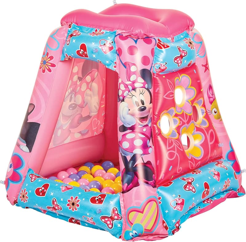 Toddler Jungle Gym Inflatable Playhouse with 20 Balls