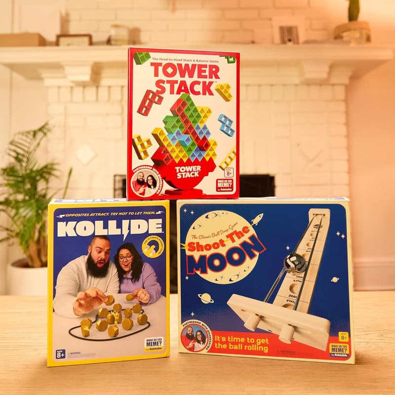 Family Gatherings Balance Game: Shoot The Moon Strategy Set