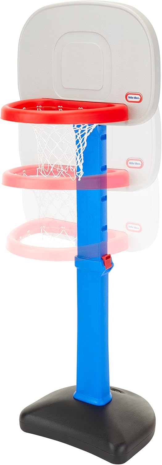 Little Tikes Easy Score Basketball Set with 3 Balls, Blue