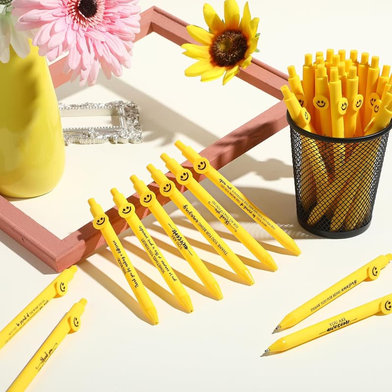 Employee Appreciation Motivational Pens - 50 Pcs Set