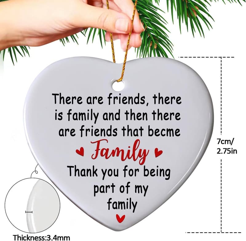 Personalized Family Christmas Ornaments 2025 for Tree
