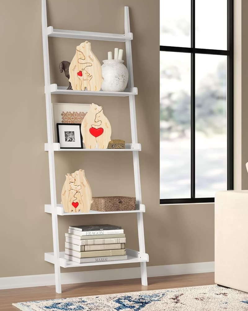 Personalized Family Name Puzzle Bear for Mother's Day