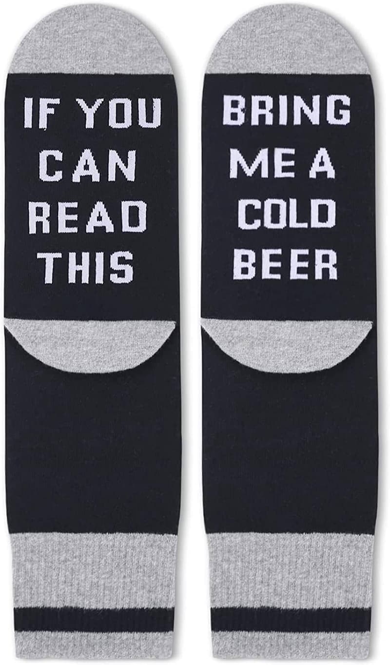 Whiskey Gift Set for Men - Fun Coffee & Beer Socks