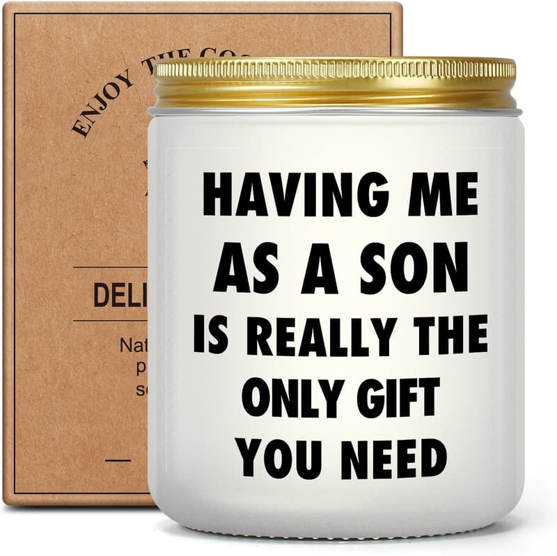 Mother's Day & Father's Day Lavender Candles for Parents