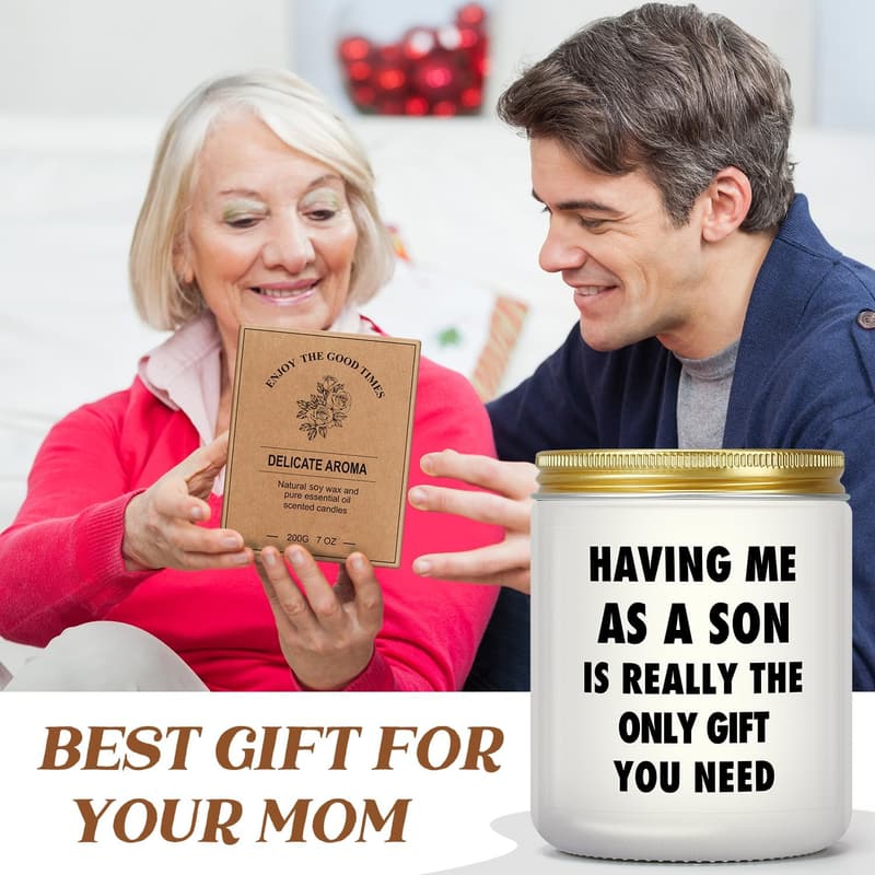 Mother's Day & Father's Day Lavender Candles for Parents