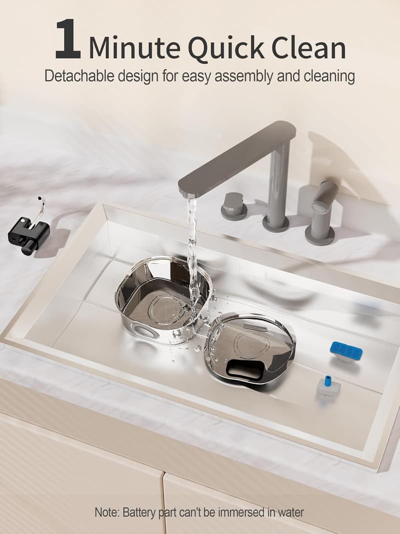 Automatic Wireless Cat Water Fountain - 108oz BPA-Free Dispenser