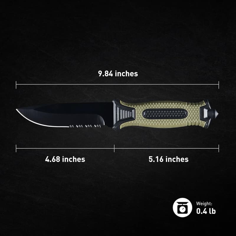 Fixed Blade Tactical Knife - 10
