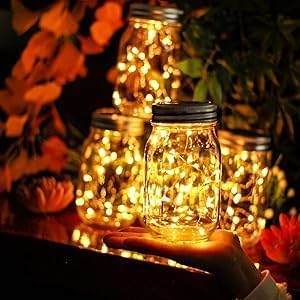 30 LED Solar Fairy Lights for Garden and Party Decorations (12 Pack)