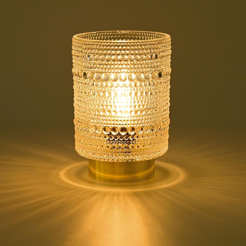 Pearl Design Cordless LED Lamp with Auto-Off Timer