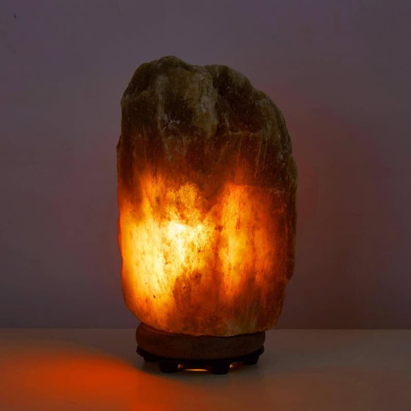 Himalayan Natural Rock Salt Lamp with Soothing Glow