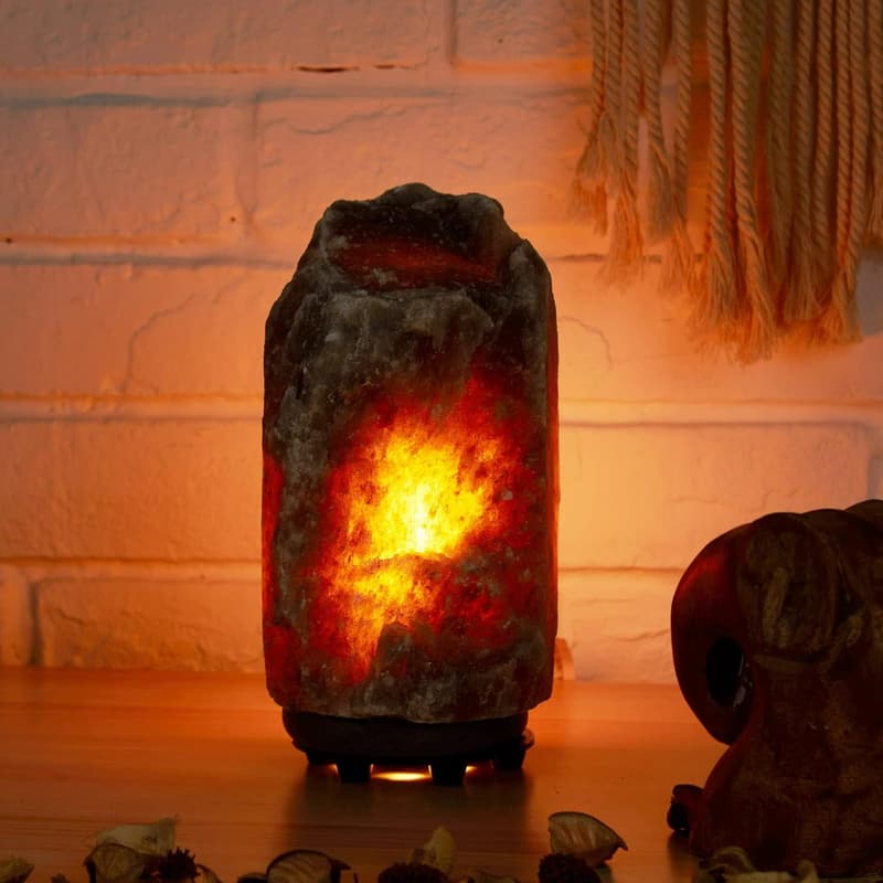 Himalayan Natural Rock Salt Lamp with Soothing Glow