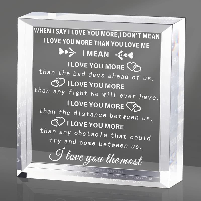 Anniversary Gift: Modern Keepsake for Him