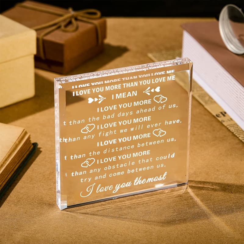 Anniversary Gift: Modern Keepsake for Him