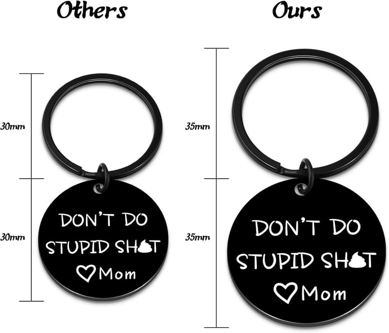 Easter Basket Stuffers for Teens - Fun Gag Keychain Gifts