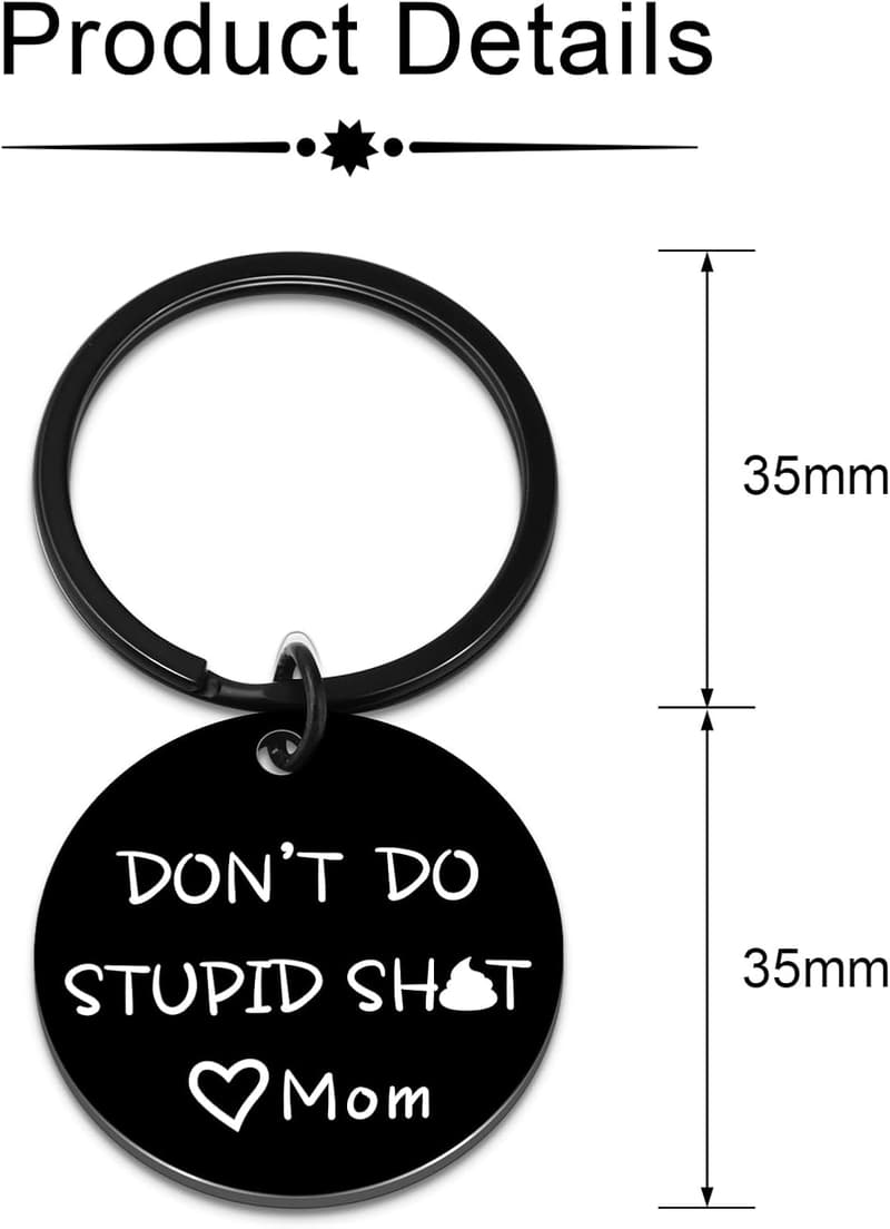 Easter Basket Stuffers for Teens - Fun Gag Keychain Gifts