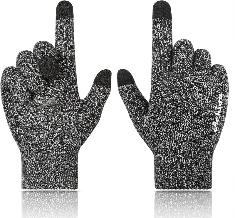 Upgraded Touchscreen Winter Gloves for Men and Women
