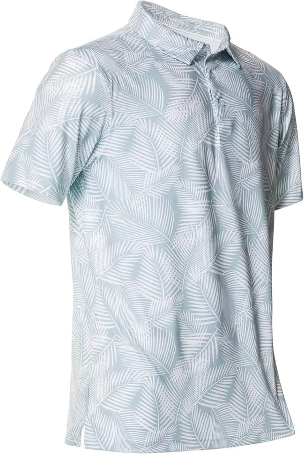 Men's Moisture-Wicking Dry Fit Performance Golf Polo