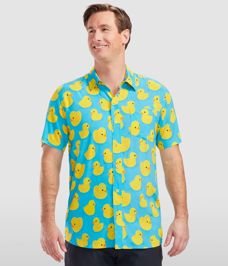 Men's Casual Hawaiian Shirts - Stretch Fabric Summer Wear