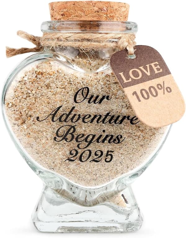 Honeymoon Jar – Our Adventure Begins 2025 for Newlyweds