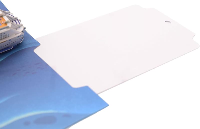 3D Pop-Up Cruise Card - Handmade Souvenir for All Occasions