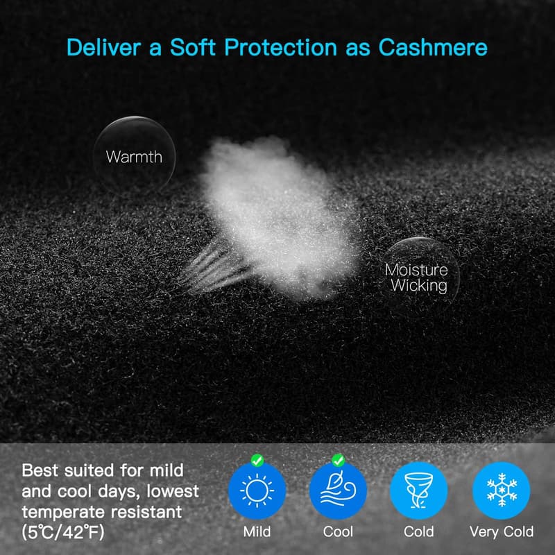 Lightweight Touch Screen Running Gloves for Men and Women
